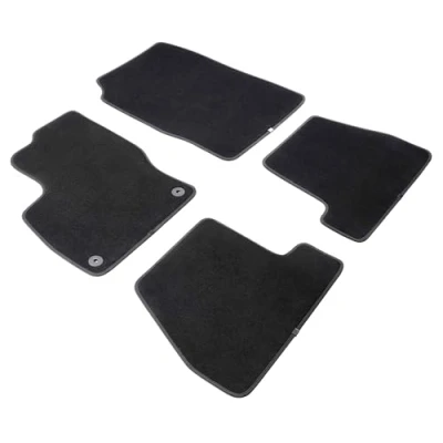 Abbildung von WALSER 80536 Fußmattensatz Textil vorne und hinten 4 schwarz FORD: FOCUS 3 Turnier, 3, Stufenheck
