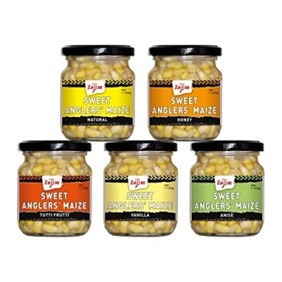 Abbildung von Carp Zoom Sweet Angler&#039;s Maize, 220ml (125g) vanilla Partikel