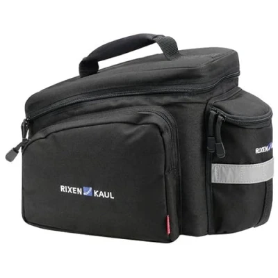 Abbildung von Klick fix Unisex Erwachsene Klickfix Gepäckträgertasche, Schwarz, Einheitsgröße