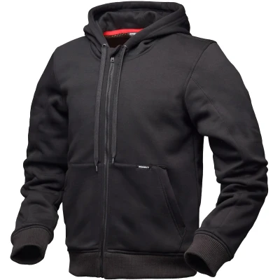 Abbildung von Modeka Motorradjacke Jamey Hoody schwarz