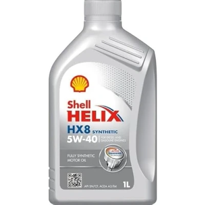 Abbildung von Shell Helix HX8 5W 40 1l Motoröl 550070335 VOLKSWAGEN: Polo IV Schrägheck, TRANSPORTER 3 Pritsche/Fahrgestell, Golf 5 Schrägheck