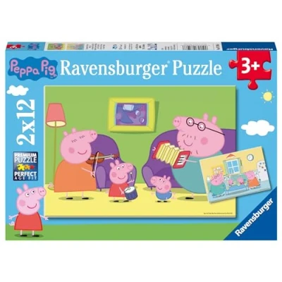 Abbildung von Ravensburger Puzzle Zuhause bei Peppa, 24 Puzzleteile, Made in Europe, FSC® schützt Wald weltweit