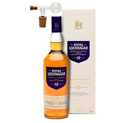 Abbildung von Royal Lochnagar 12 Jahre Single Malt Whisky + 1 Glaskugelportionierer zum feinen Dosieren