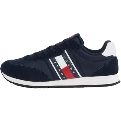 Abbildung von Tommy Jeans Runner Casual Sneaker low, Herren, Größe: 46, Dark night navy Schuhe