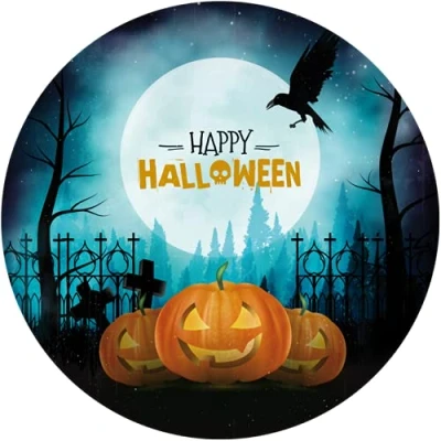 Abbildung von Essbarer Tortenaufleger Halloween10 / 20cm Ø