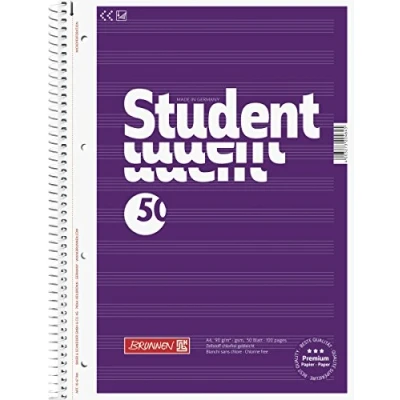 Abbildung von Brunnen 1067944 Notizblock / Collegeblock Student Notenblock (A4, 50 Blatt, Notenliniatur, 90 g/m², gelocht)