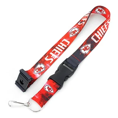 Abbildung von aminco NFL Kansas City Chiefs Galaxy Schlüsselband, 55,9 cm
