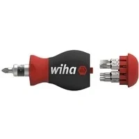 Abbildung von Schraubendreher Stubby 1/4&quot;, mit Bit Magazin