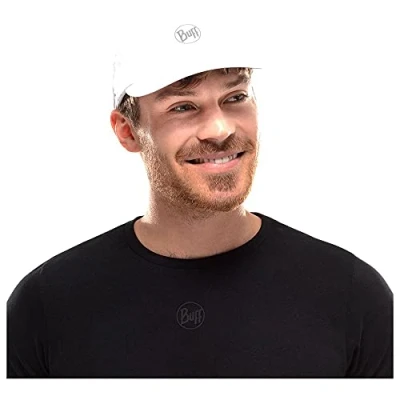 Abbildung von Buff 5 Panel Go Cap Weiß Unisex Erwachsene