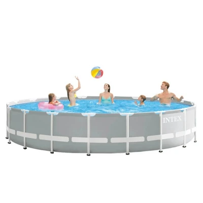 Abbildung von ÜBERSCHRIFT Schwimmen Pool Komplettset Prism Frame Grau