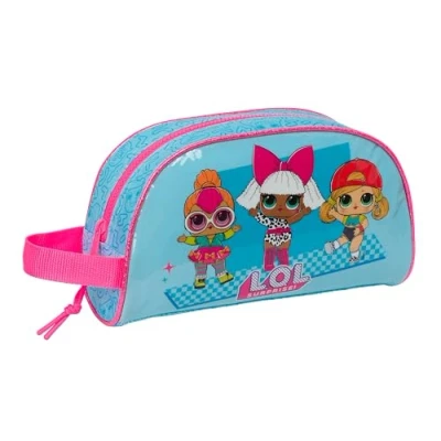 Abbildung von LOL Surprise! Divas Große Kulturtasche für Kinder, anpassbar an den Kinderwagen, ideal Kinder von 5 bis 14 Jahren, bequem und vielseitig, Qualität Widerstandsfähigkeit, 26 x 16 9 cm, Blau,