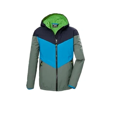 Abbildung von killtec Jungen Funktionsjacke/Regenjacke mit Kapuze KOS 93 BYS JCKT, oliv, 152, 42962 000