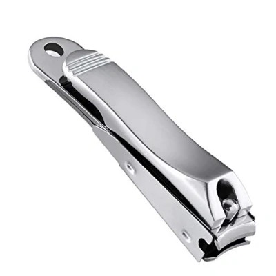 Abbildung von JeoPoom Nagelknipser, Edelstahl Hochwertiger Nagelschneider, Gebogenes Klingendesign, Scharf und Ohne die Rüstung zu Verletzen, Nail Clipper Geeignet für Fußnägel Fingernäge