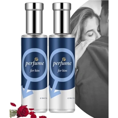 Abbildung von Alpha Scent Men&#039;s Pheromone Cologne, Touch Alphatouch Perfume, Cologne for Men Attract Women (2PC)