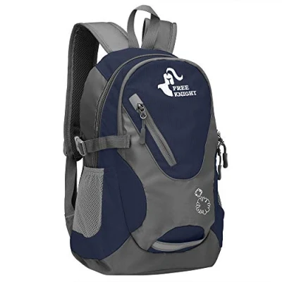 Abbildung von free knight Kleiner Tagesrucksack 20L Radfahren Wanderrucksack Wasserdichter Reiserucksack Leichtgewicht (Marineblau)
