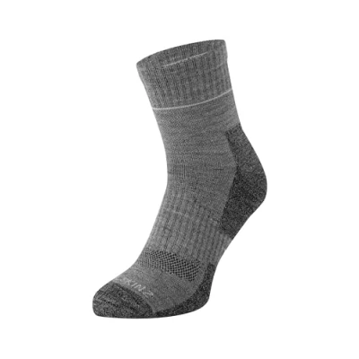 Abbildung von SEALSKINZ Morston Solo Allwetter Socken, schnell trocknend, grau, Größe L