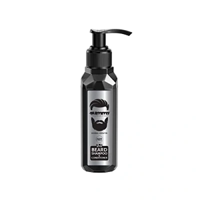 Abbildung von Gummy Professionel 2in1 Bart Shampoo &amp; Conditioner, Silikonfrei, Vitamine Gehalt, Feuchtigkeitsfeuchtigkeit, 100 ml von Fonex Cosmetics