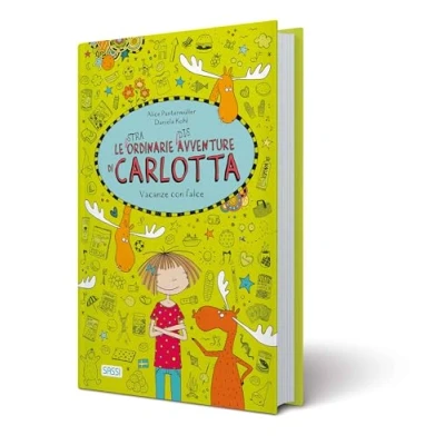 Abbildung von Vacanze con l&#039;alce. Le (stra)ordinarie (dis)avventure di Carlotta. Ediz. a colori (Sassi junior)