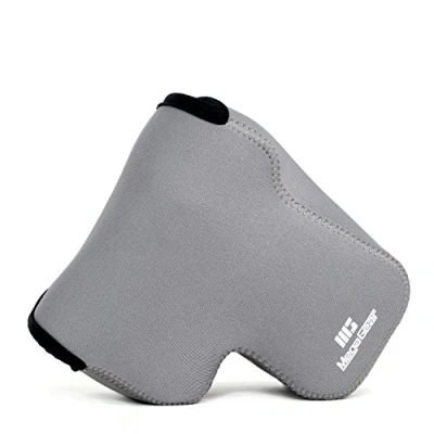 Abbildung von MegaGear MG057 Ultraleichte Kameratasche aus Neopren Marterial für Olympus EM1 mit 12 40mm (Gray)