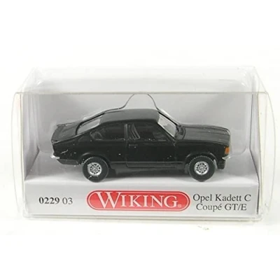 Abbildung von Wiking Modellauto H0 1/87 022903 Opel Kadett C coupe GT/E schwarz OVP NEU, Maßstab 1:87