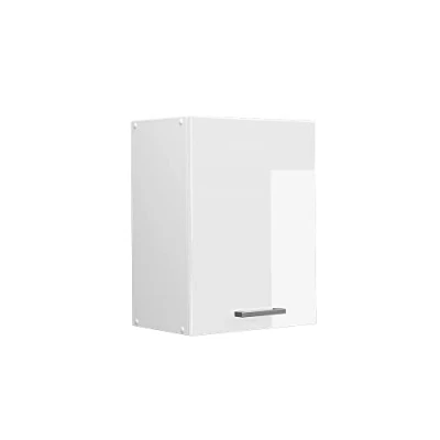 Abbildung von Vicco Hängeschrank R Line, Weiß Hochglanz/Weiß, 45 cm