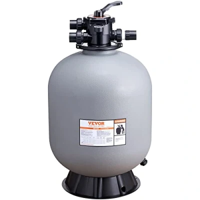 Abbildung von VEVOR Sandfilter 24&quot; oberirdischer Schwimmbad mit 7 Wege Ventil