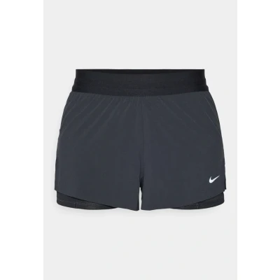Abbildung von Nike Performance Swift kurze Sporthose, Damen, Größe: XS, Black/reflective silver