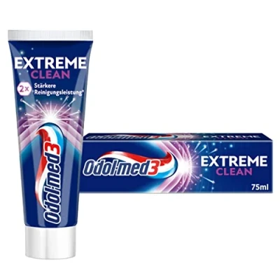 Abbildung von Odol med3 Extreme Clean Zahnpasta mit doppelter Reinigungsleistung*, 75ml