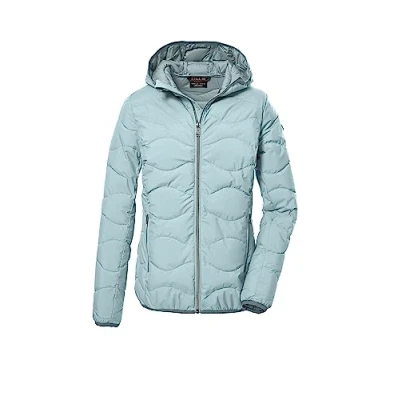 Abbildung von G.I.G.A. DX Damen Steppjacke mit Kapuze/Funktionsjacke ist wasserabweisend GW 21 WMN QLTD JCKT, light aquaverde, 48, 39845 000