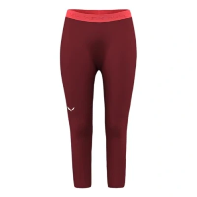 Abbildung von Salewa Damen Cristallo Warm Amr W 3/4tight. 3/4 Pant, Syrah, M EU