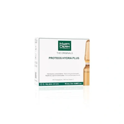 Abbildung von Martiderm Gesichtsmaske THE ORIGINALS proteos hydra plus ampoules, 10 x 2ml