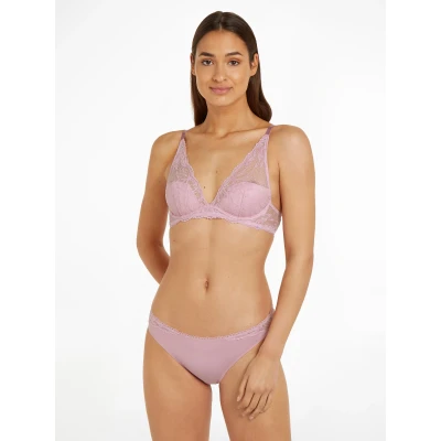 Abbildung von Calvin Klein Underwear Bügelloser BH LIGHTLY LINED PLUNGE aus Spitze