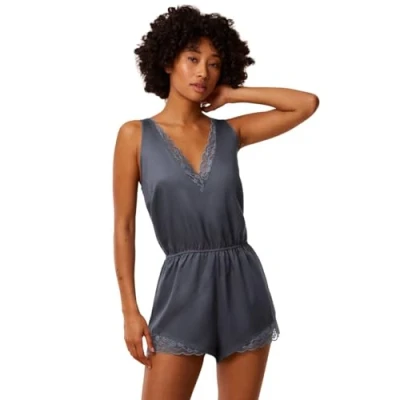 Abbildung von Triumph Schlafoverall &quot;Silky Sensuality Romper&quot;, Spitze