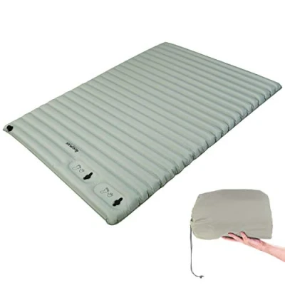 Abbildung von Human Comfort Luftmatratze Luftbett Durtal Double Isomatte, Camping Doppel Pumpe