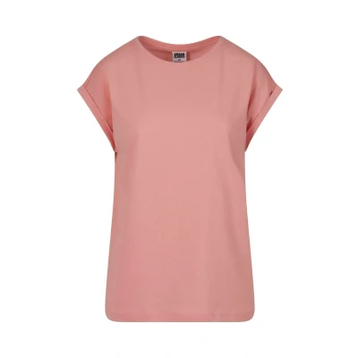 Abbildung von Urban Classics Extended Shoulder Tshirt basic, Damen, Größe: 4XL, Lemonadepink