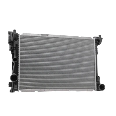 Abbildung von NRF 59346 Kühler, Motorkühlung 640 418 34 Kühlrippen gelötet MERCEDES BENZ: E Klasse T modell, Limousine, CLS Coupe