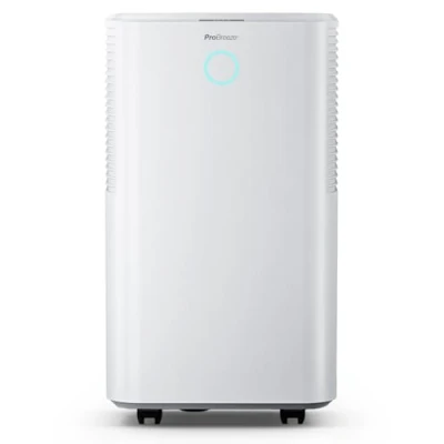 Abbildung von Pro Breeze OmniDry Luftentfeuchter 12L/24h Entfeuchtungsleistung elektrisch, Feuchtigkeitssensor, Ablaufschlauch, Digitalanzeige, Schlafmodus, Timer Gegen Feuchtigkeit, Schimmel