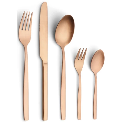 Abbildung von ECHTWERK Besteck Set &quot;Tavira&quot;, (Set, 30 tlg.), Tafelbesteck, hochglänzend, PVD beschichtet