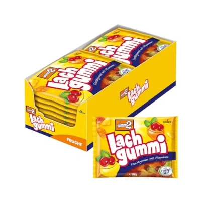 Abbildung von nimm2 Lachgummi 18 x 200g Fruchtgummi mit Fruchtsaft und Vitaminen