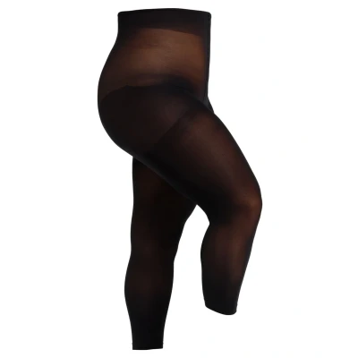 Abbildung von camano Leggings Strümpfe, Damen, Größe: 60/62, Black