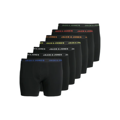 Abbildung von Jack &amp; Jones Jacbasic Trunks 7 PACK Panties, Herren, Größe: 2XL, Black