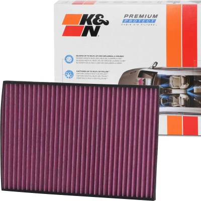 Abbildung von K&amp;N Filters DVF5043 Innenraumfilter Aktivkohlefilter 309 30 quadratisch AUDI: A4 B9 Avant, Limousine, Q5, VOLKSWAGEN: Touareg III