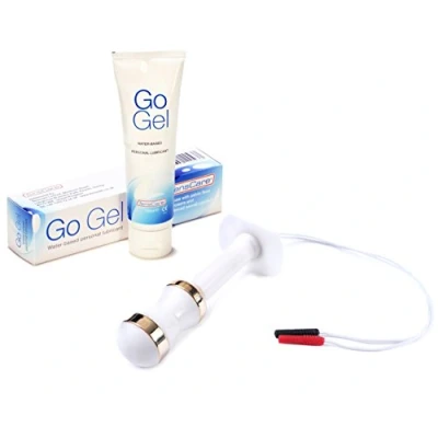 Abbildung von Tenscare Liberty Gold Vaginalsonde und Go Gel Gleitmittel 50ml (X VPG + X GO)