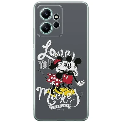 Abbildung von ERT GROUP Handyhülle für Xiaomi REDMI Note 12 4G Original und offiziell Lizenziertes Disney Muster Mickey &amp; Minnie 001 optimal an die Form des Handy angepasst, hülle aus TPU