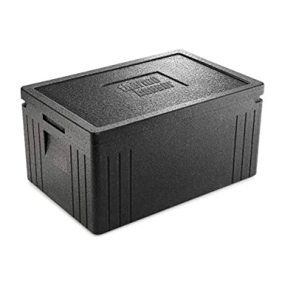 Abbildung von thermohauser EPP Thermobox GN 1/1 Eco Line inklusive Deckel 45 Liter Volumen 60 x 40 30,5 cm Basis Serie