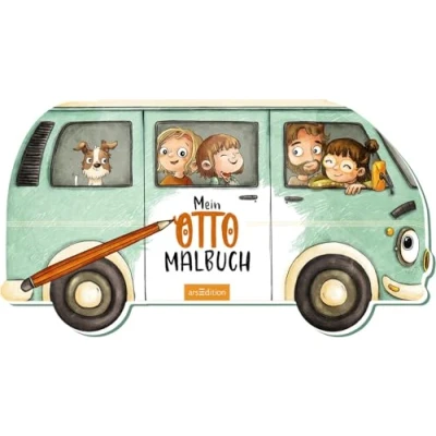 Abbildung von Mein OTTO Malbuch: 20 Malvorlagen für unterwegs Ausmalbuch ab 4 Jahren alle Vanlife Fans &amp; Camperkinder