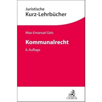 Abbildung von Kommunalrecht (Kurzlehrbücher für das Juristische Studium)