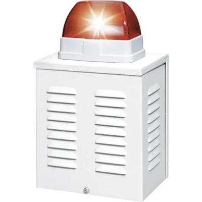 Abbildung von ABUS SG1650 Alarm Sirene mit Blitzleuchte 110 dB Rot Innenbereich, Auß Alarmanlage