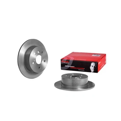 Abbildung von BREMBO 08.B566.21 Bremsscheibe 281 10 5 voll beschichtet TOYOTA: Camry VII Limousine, LEXUS: ES V