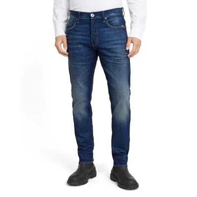 Abbildung von G Star 3301 Slim Jeans Fit, Herren, Größe: 35x30, Joane stretch denim worker blue faded